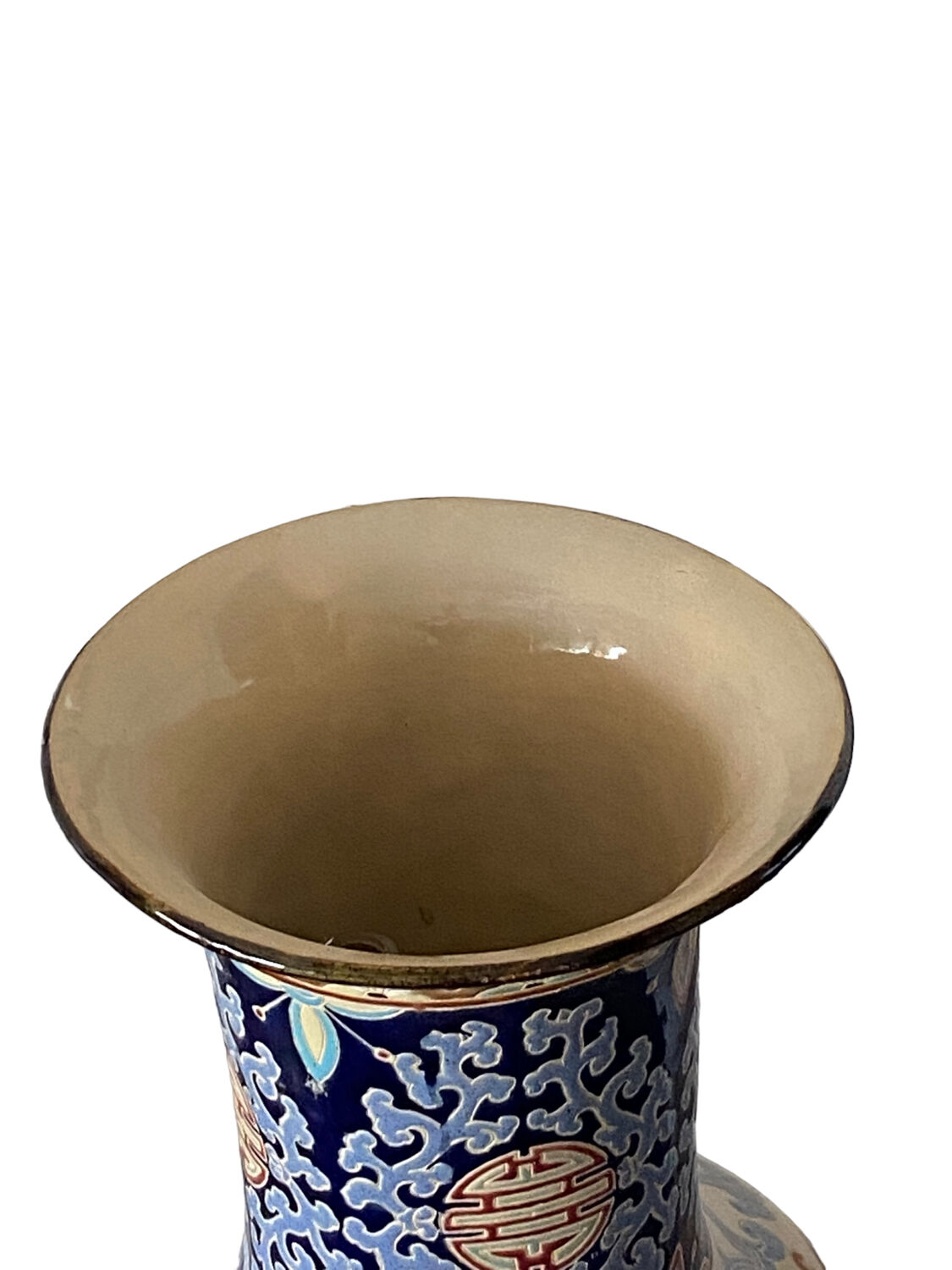 Large ceramic vase bird chinese email