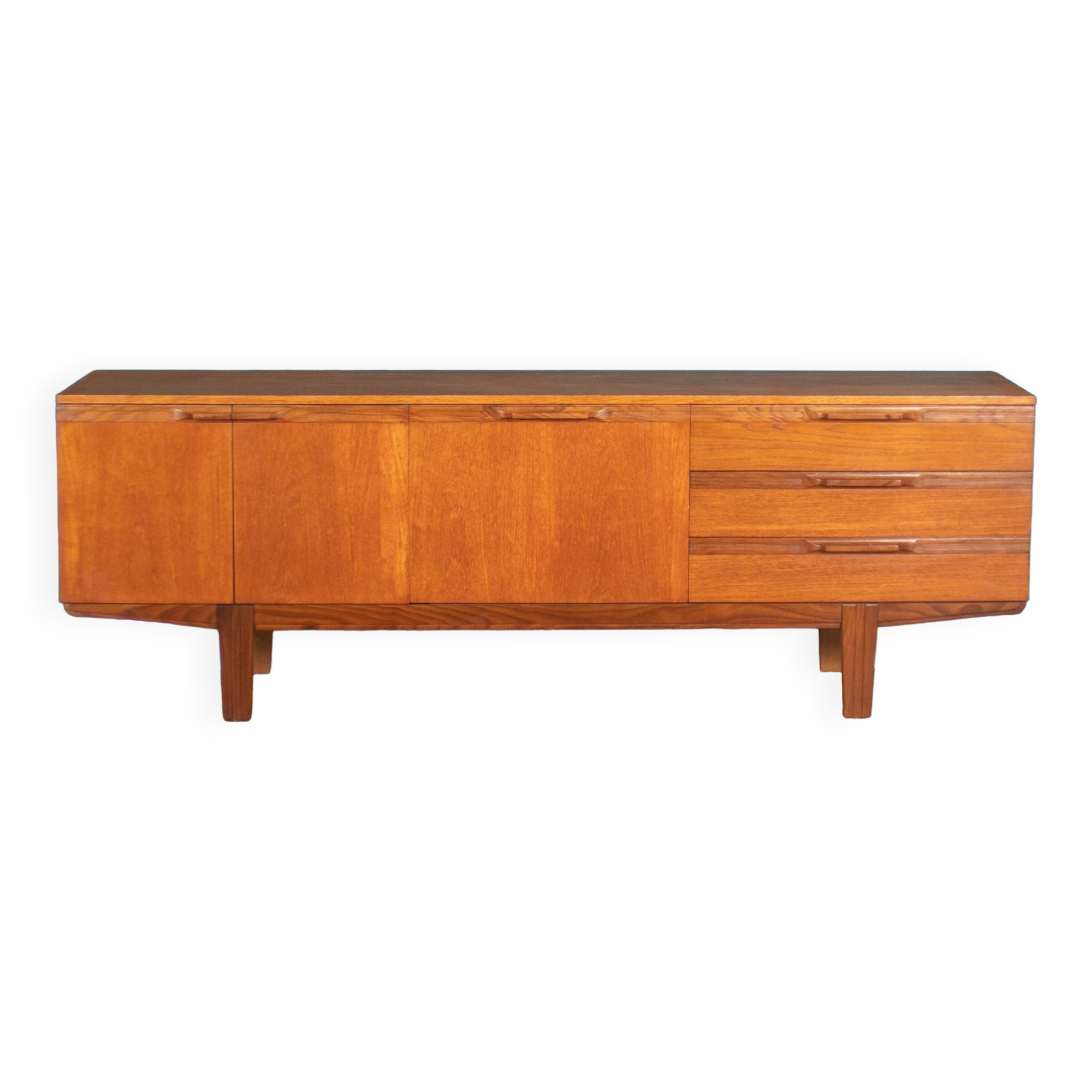 Retro Teak 1960s Beutility Midcentury Sideboard