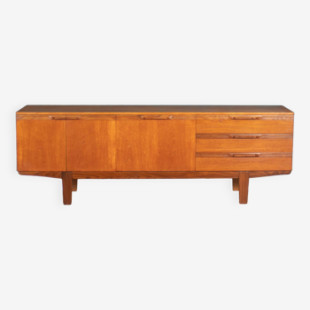 Buffet rétro en teck des années 1960 Beutility Midcentury