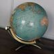 Large Vintage Globe • Glass • Brass • Columbia Duo • Space Age • 1960