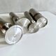 Set of 4 Cylindrical Vases – Brutalist | Mid Century Modern Design