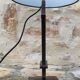 Lampe de edgar brandt en fer forgé art déco
