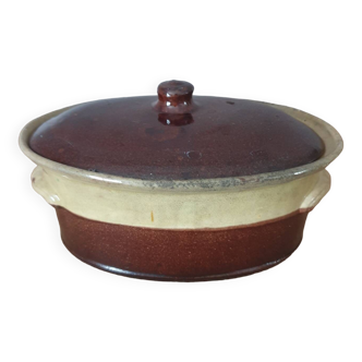 Glazed stoneware terrine