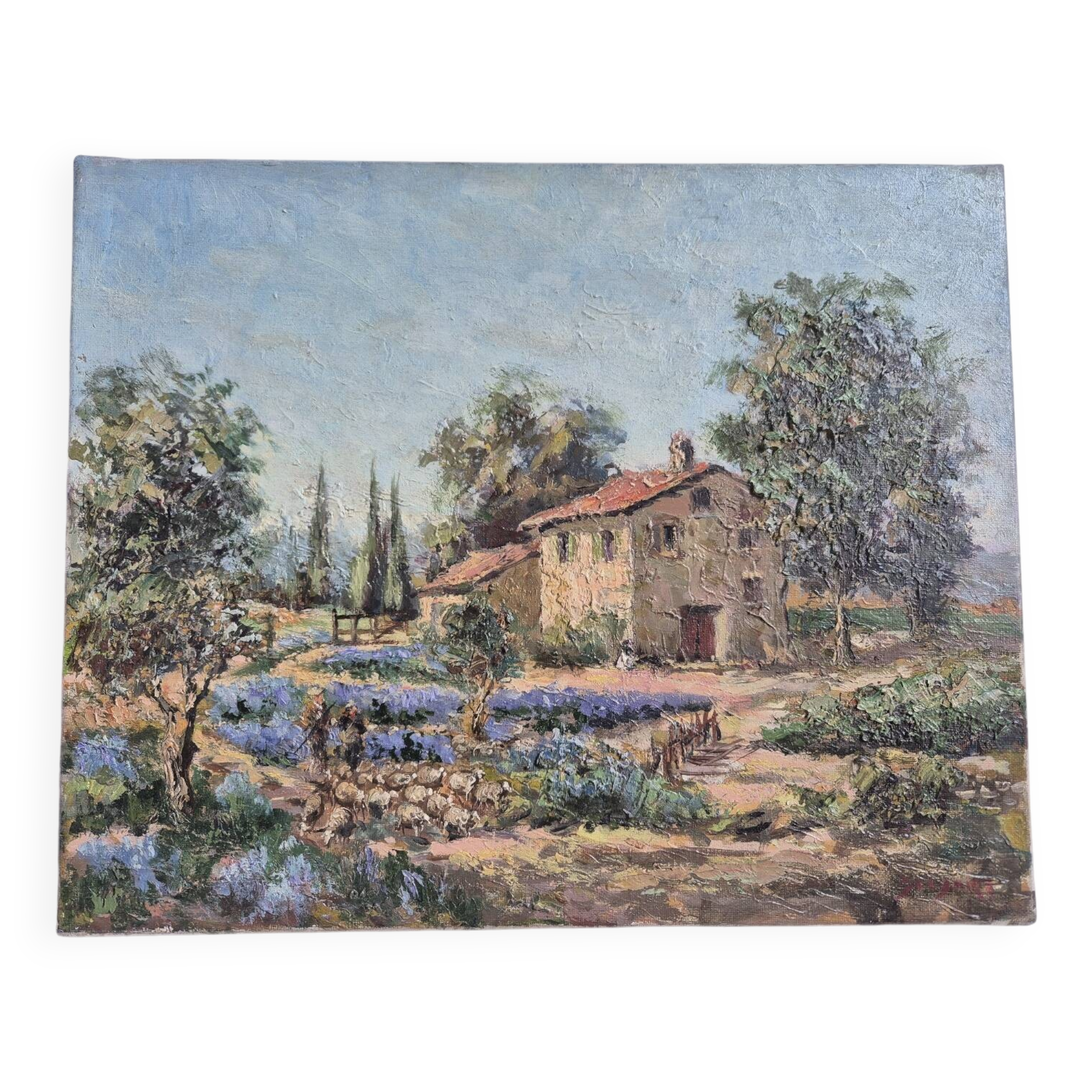 More in Provence - Oil on canvas