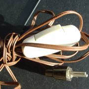 Pied de lampe colonne vintage / onyx