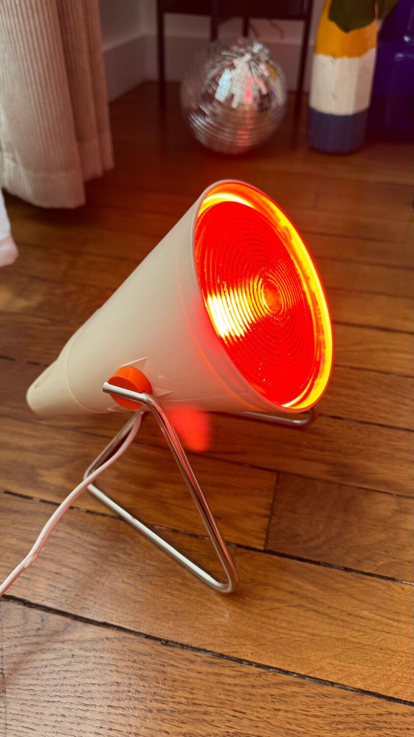 Vintage Philips Infraphil HP 3609 infrared lamp – Excellent condition