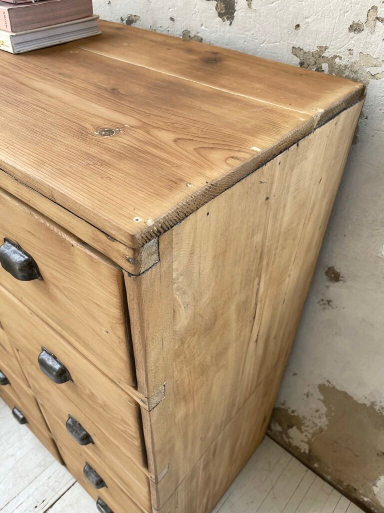 Craft furniture with drawers shell handles