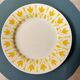 Set of 6 flat plates Lys - Digoin Sarreguemines