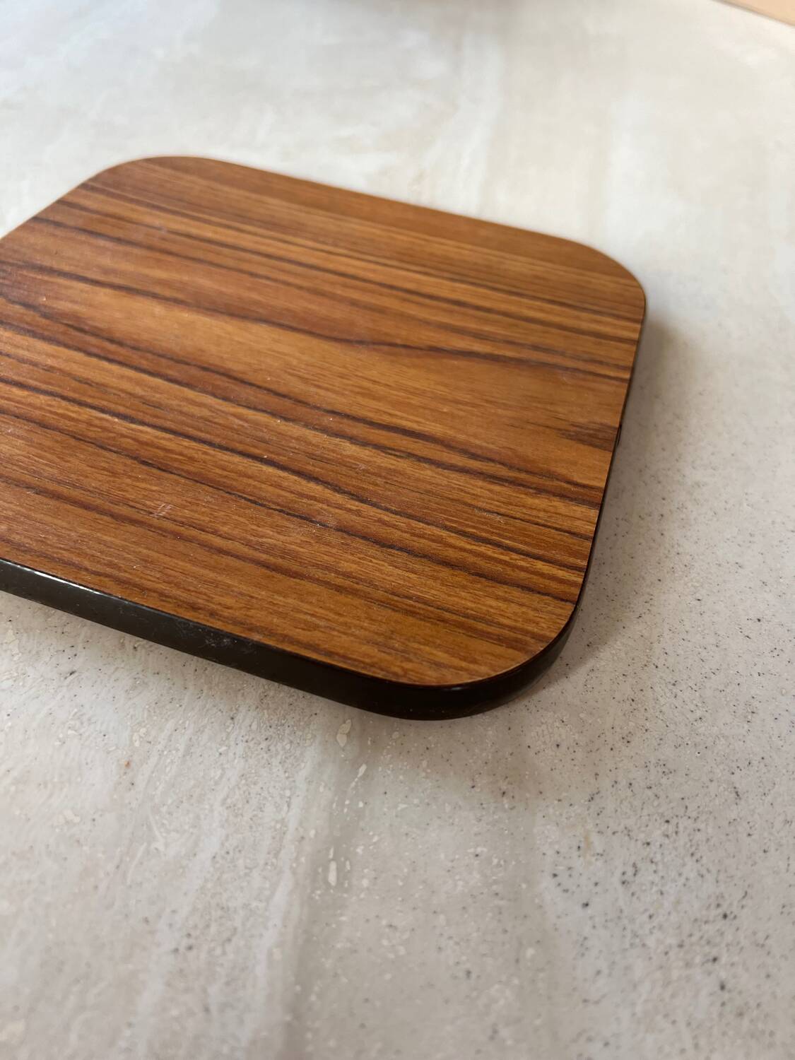 Wooden formica trivet