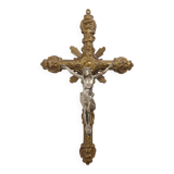 Copper Crucifix, Devotional Craftsmanship, Belgium ca. 1900