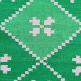 Double-sided carpet entirely handmade in wool
