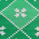 Double-sided carpet entirely handmade in wool