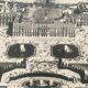 Aerial view of the Palace of Versailles, 50s