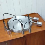 Space age waterfall pendant light