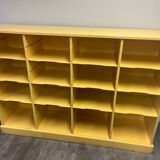 Old workshop furniture / wooden locker / sorting furniture / counter