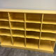 Old workshop furniture / wooden locker / sorting furniture / counter