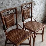 Vintage Wicker rattan chairs