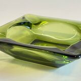 Cendrier, vide-poche en verre vintage