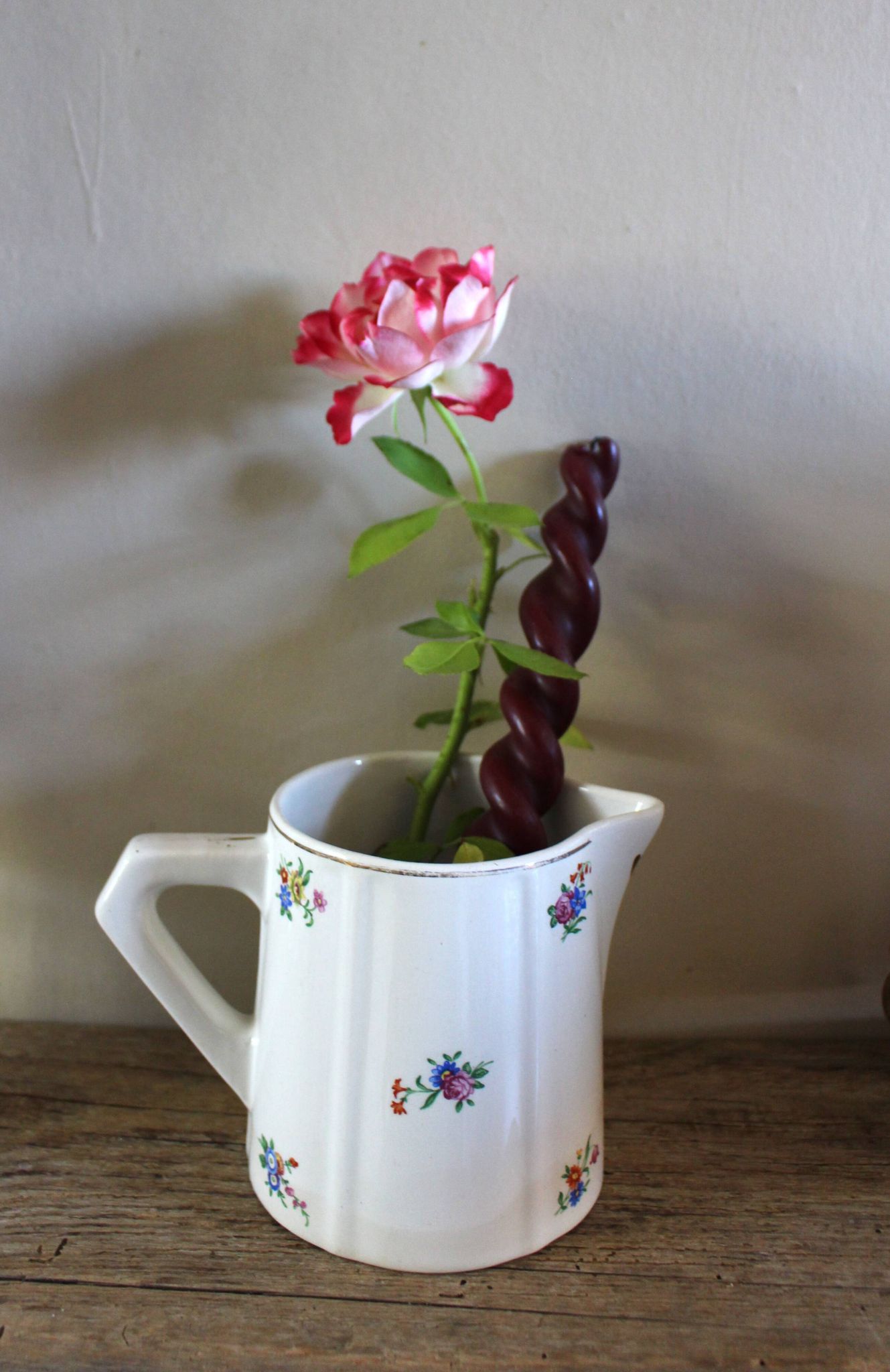 Pichet Bouquets petites fleurs couleurs Moulin des Loups