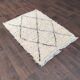 Moroccan berber bedroom carpet