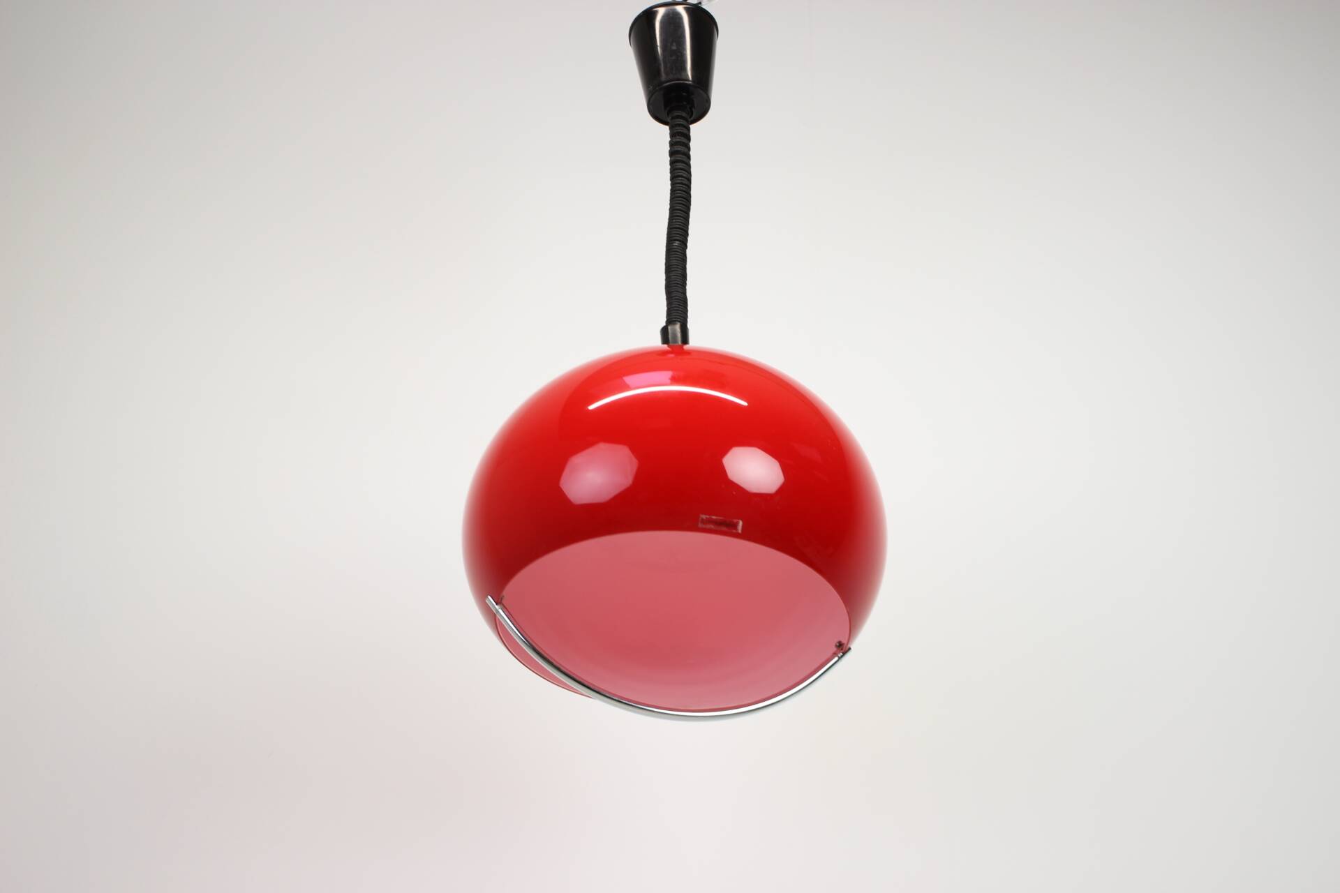 Midcentury plastic Design Pendant by Meblo, Harvey Guzzini, Italy, 1970s