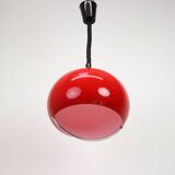Midcentury plastic Design Pendant by Meblo, Harvey Guzzini, Italy, 1970s