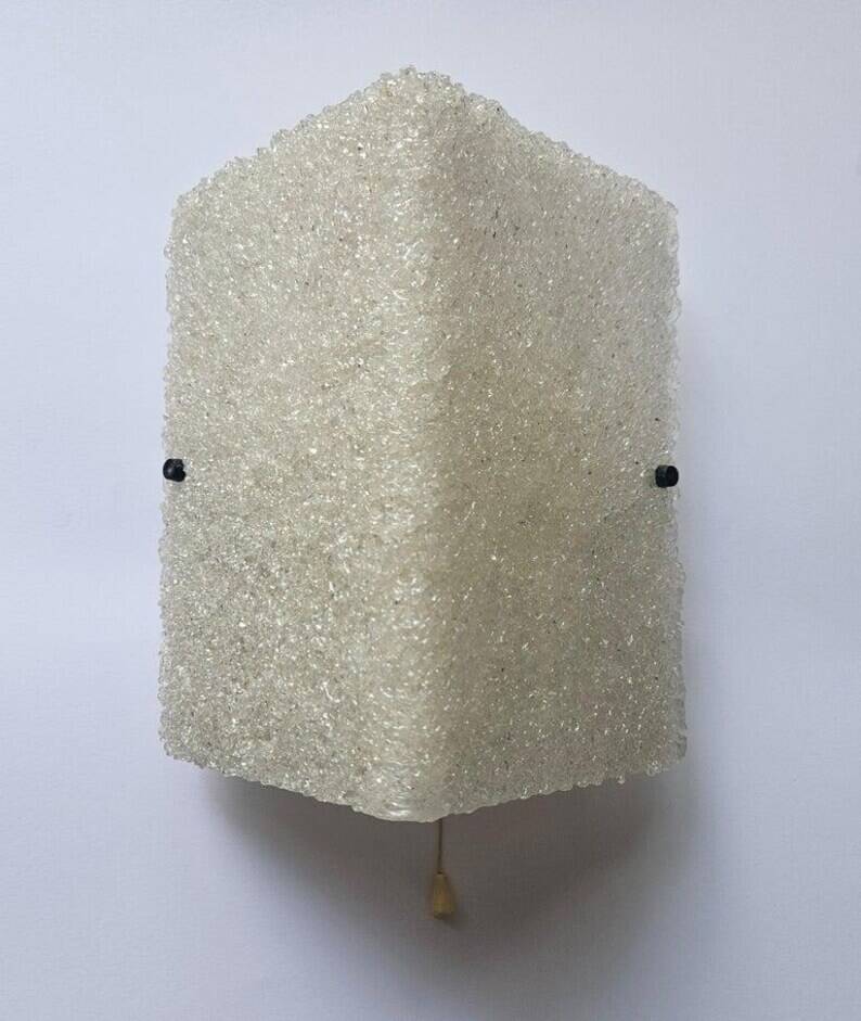 Rare Midcentury Lucite Wall Lamp Pokrok, 1960s