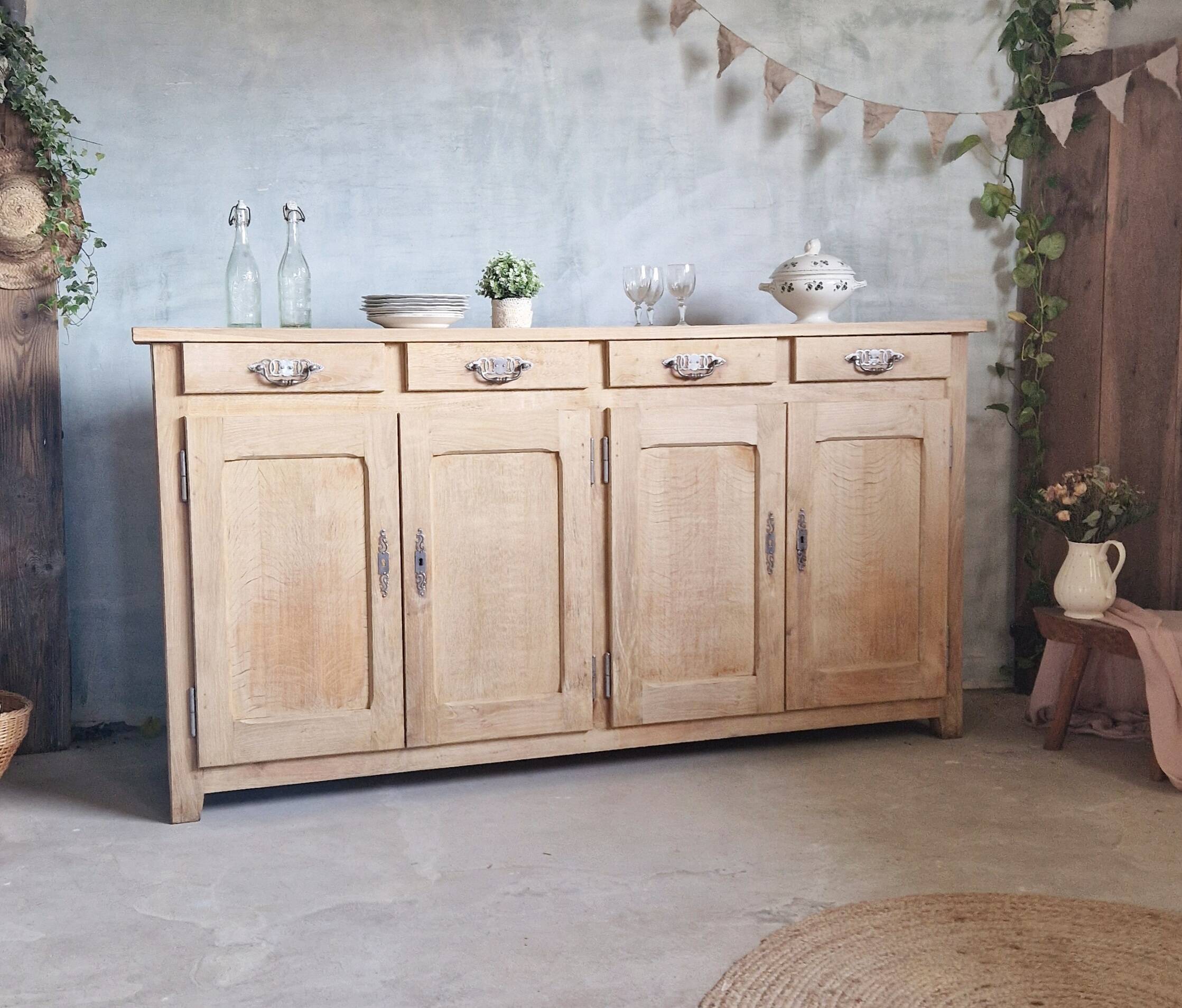 Old oak sideboard