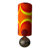 Table lamp, handmade lampshade