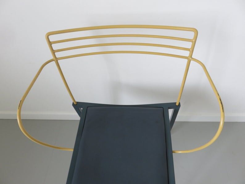 Pair of armchairs Pascal Mourgue model "Piccolo" for Fermob 1990