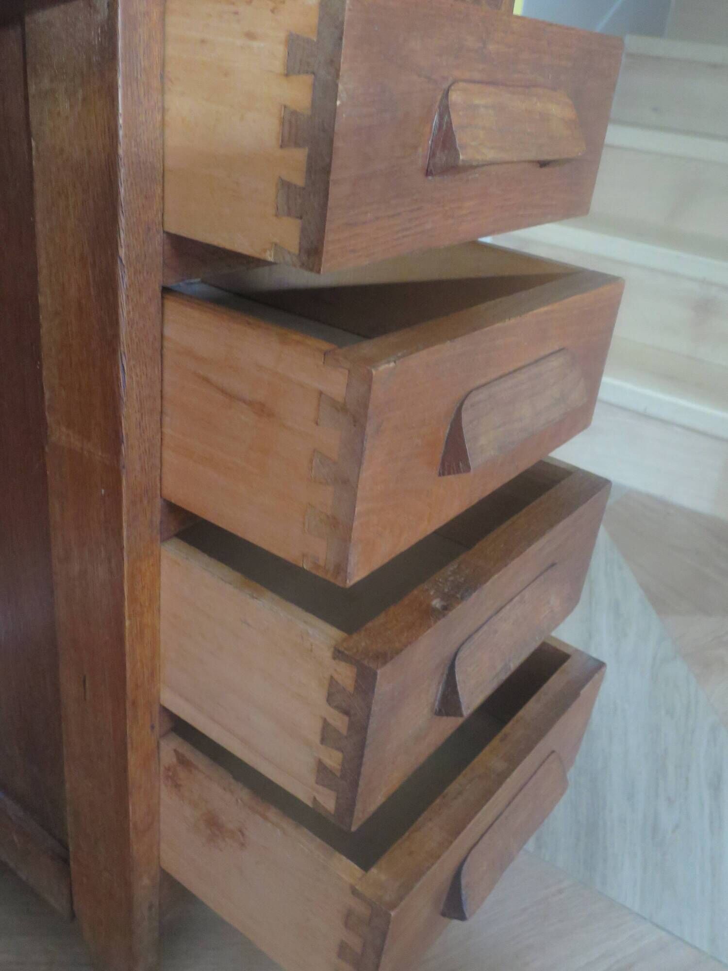 Vintage-Modern-Scandinavian Desk - 1950s - 4 drawers - Children's range