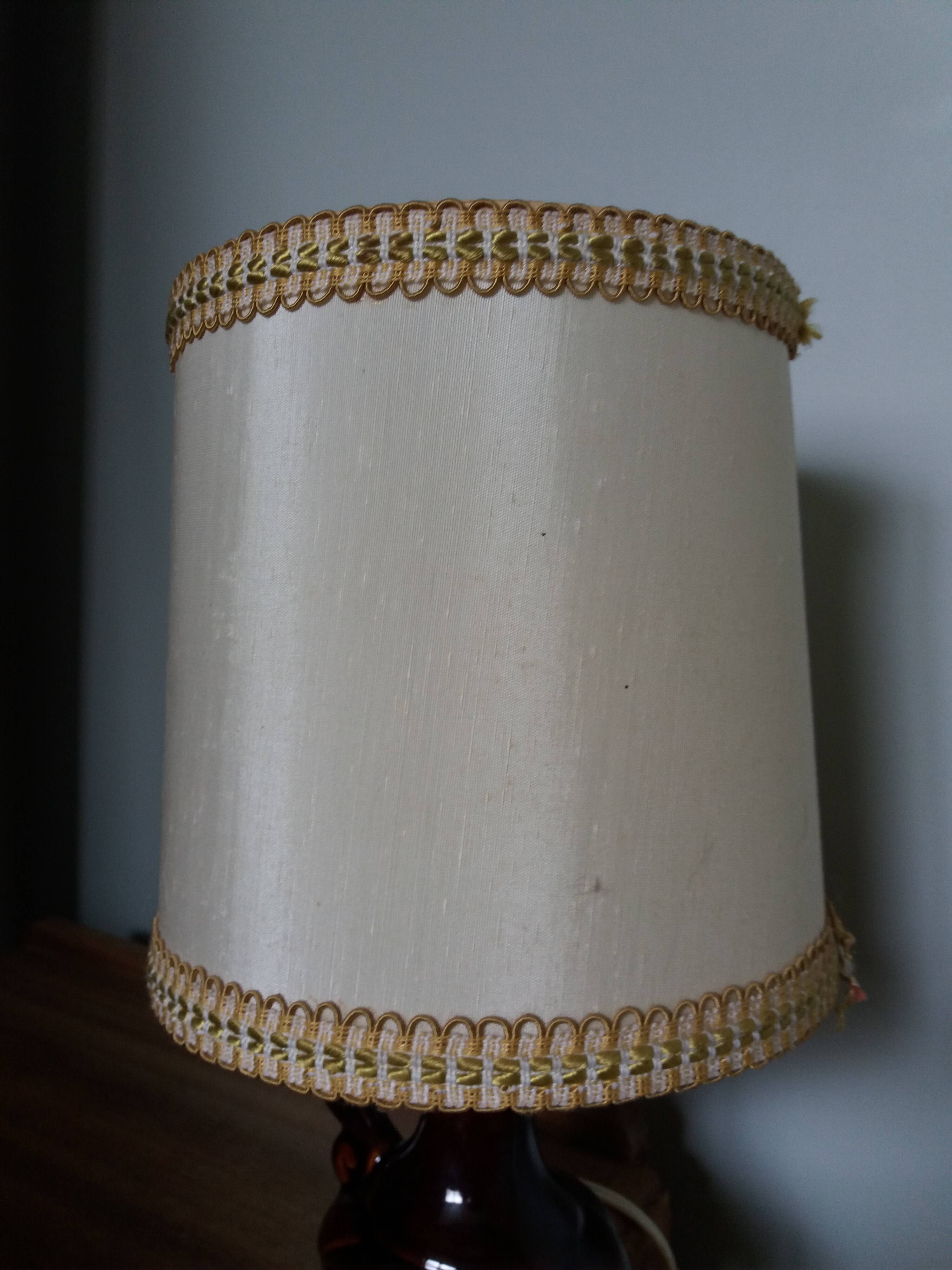 CVL table lamp with ceramic base