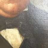Oil canvas portrait of a man