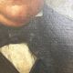 Oil canvas portrait of a man