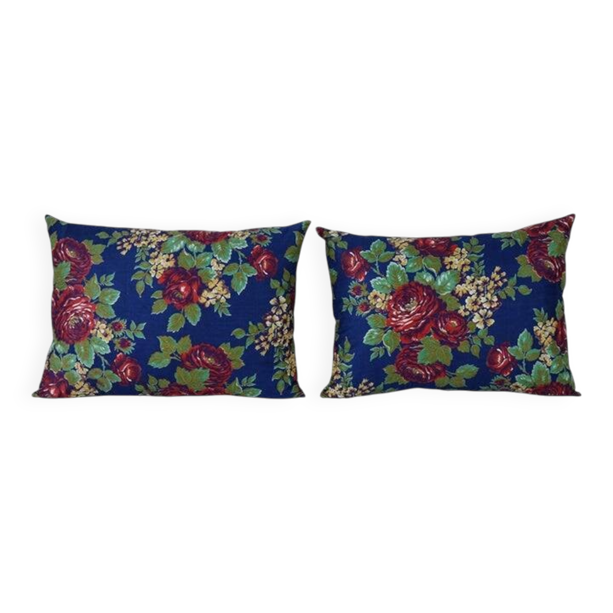 Set of 2 vintage Turkish cushion covers 41x56 cm