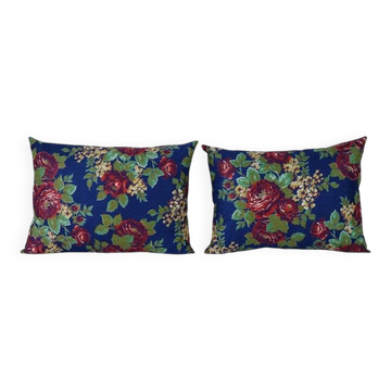 Lot de 2 housses de coussin turque vintage 41x56 cm