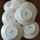 Lot 8 hollow plates Terre de Fert vert Fleurs Argenton Saint Amand