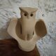 Zoomorphic lamp, owl, seventies