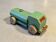 Camion citerne en bois, jouet ancien