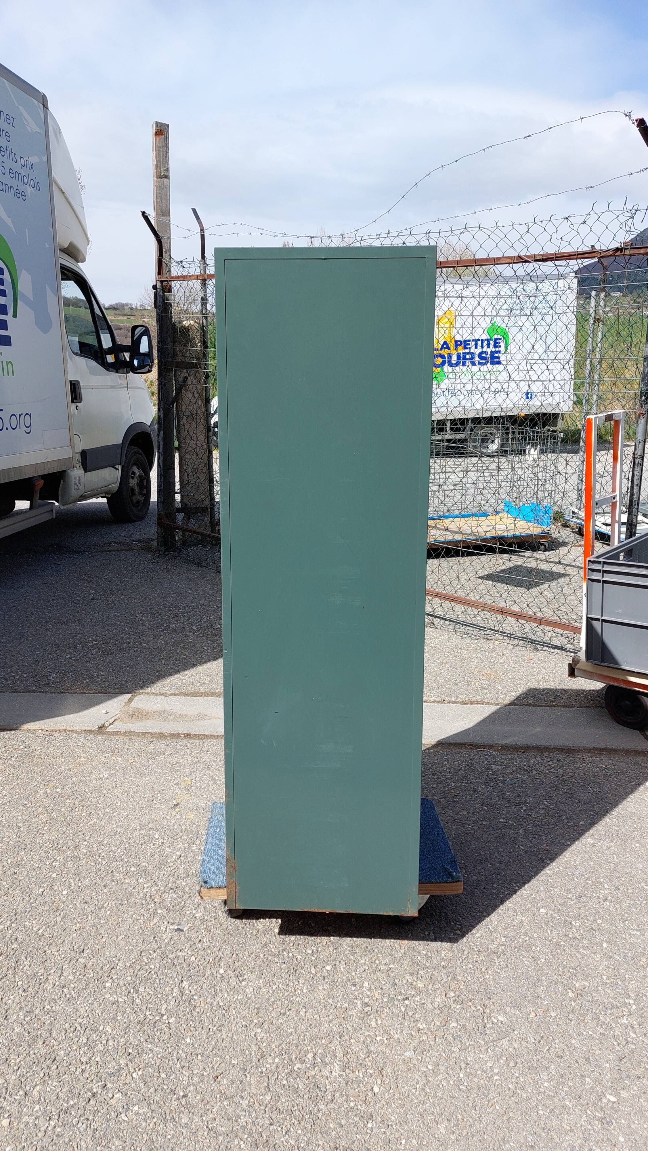 Vintage metal column furniture Strafor - 50s