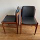6 chaises teck scandinave vintage