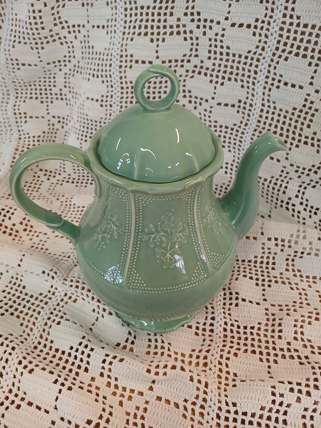 Antique St. Clement teapot/coffee pot