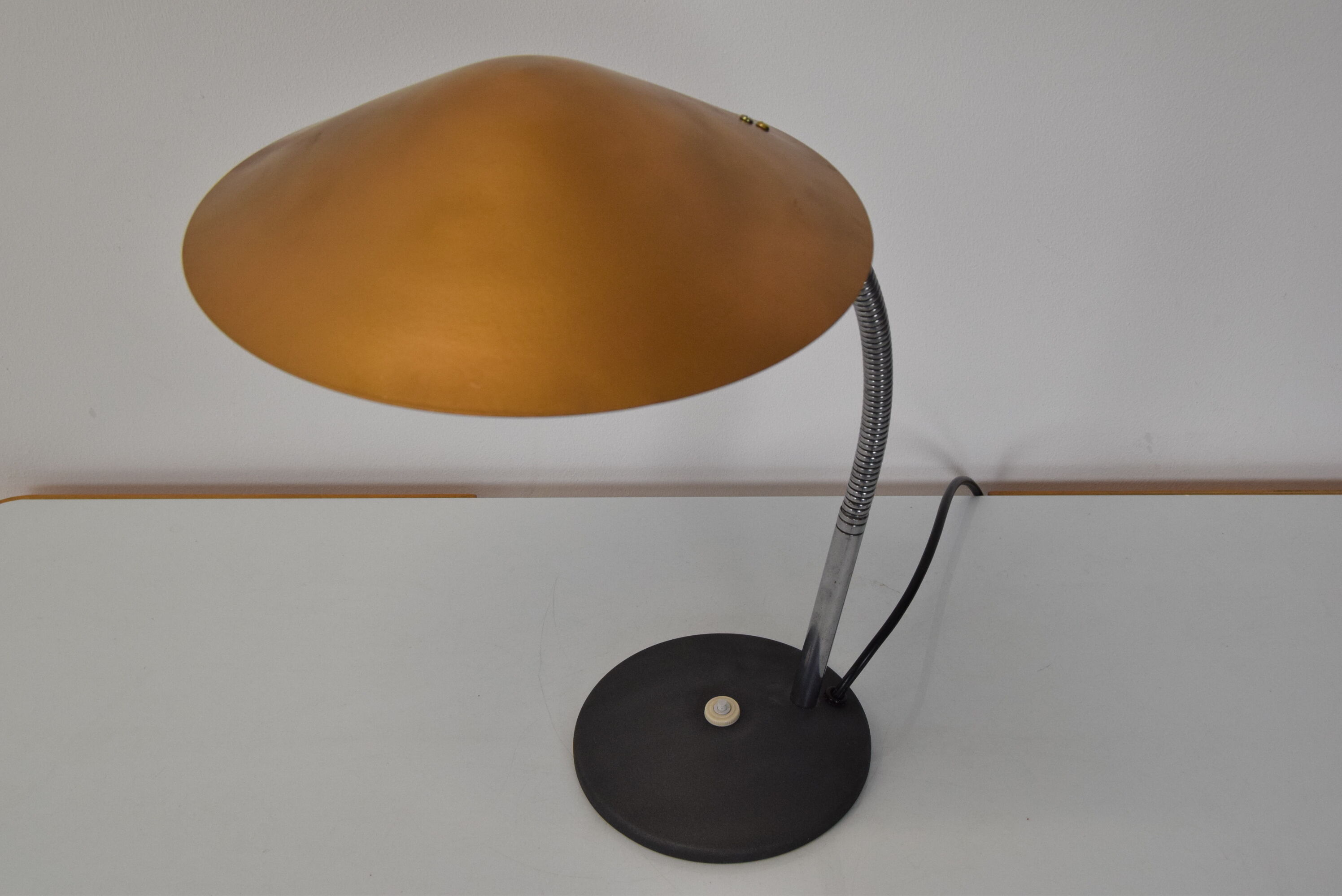 Industrial Adjustable Table Lamp/Instala Děčín,1960's.