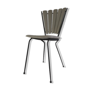 Chaise dossier pétales