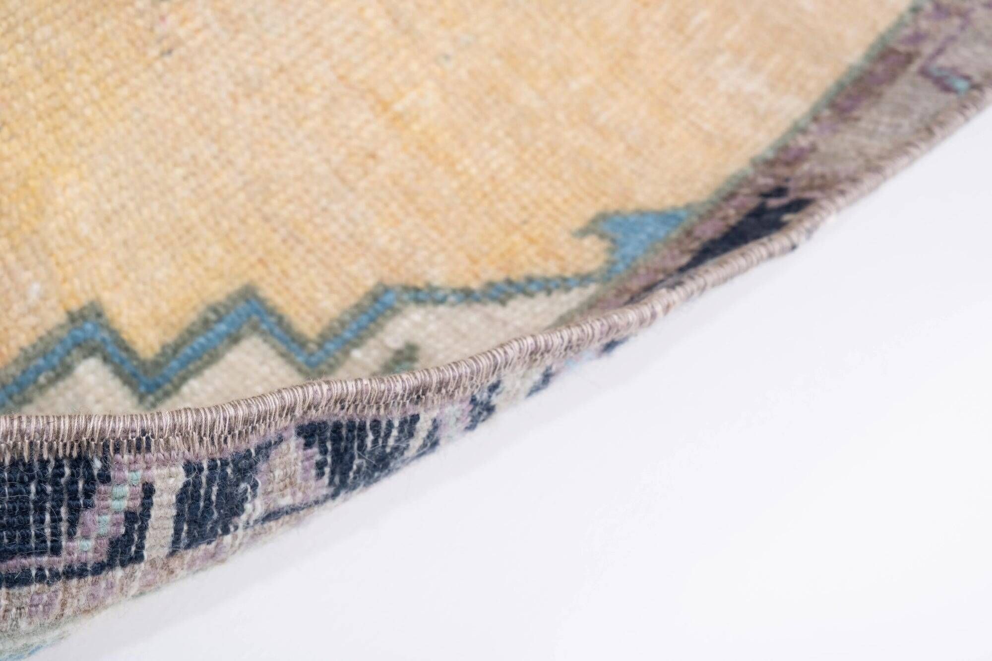 Set of 2 vintage handmade Turkish rugs 50x100 cm