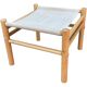Vintage Safari Ottoman Footstool 70s design