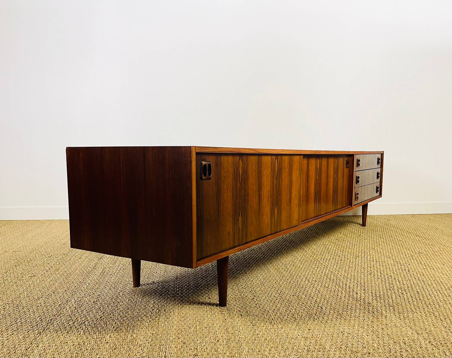 Scandinavian rosewood sideboard