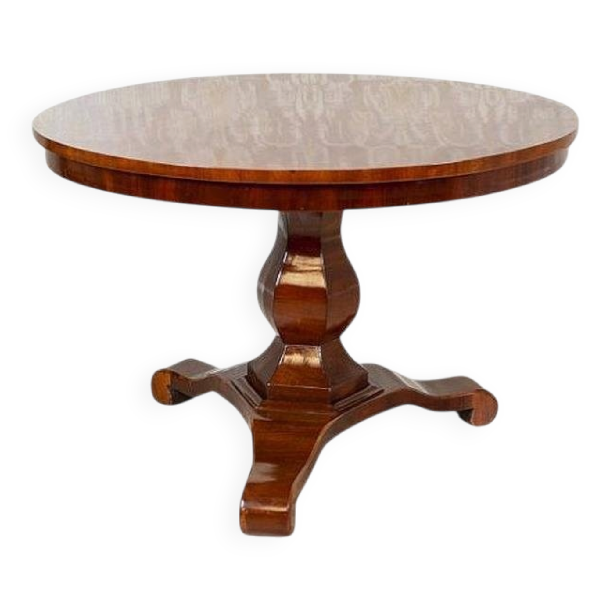 Vintage Mahogany Center Table, 1950s