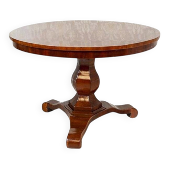 Vintage Mahogany Center Table, 1950s