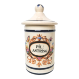 Pharmacy jar faiencerie d'art signed Jeb
